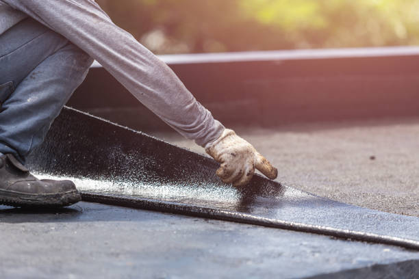 Professional Crawl Space Encapsulation technician working in Atwood, IL